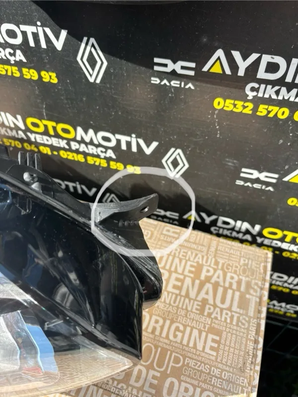 Renault Megane 4 Megane 4-IV 2016-2020 Joy Sağ Far Lambası 260106827R -Renault Mais çıkma parça - Aydın Otomotiv - görsel 3