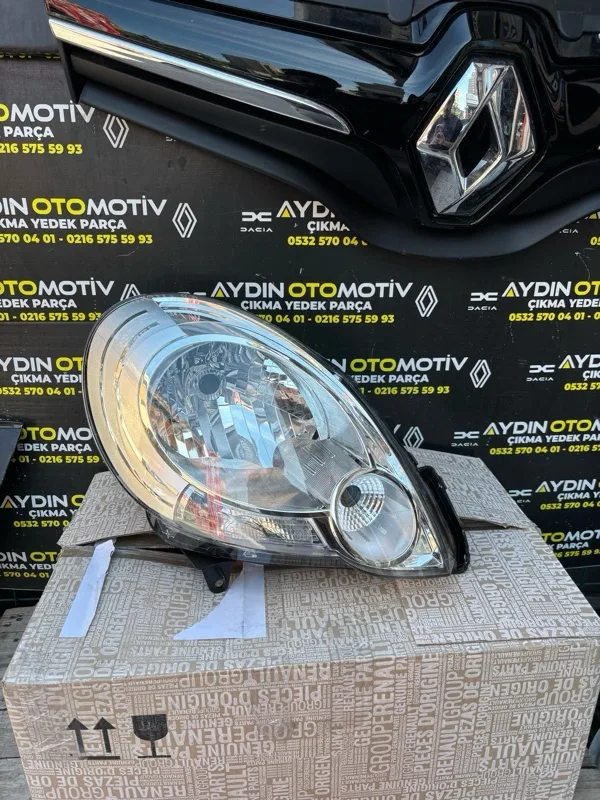 Renault Kangoo 3 Kango 3-III 2008-2012 Sağ Ön Far Lambası 7701068178 -Renault Mais - Aydın Otomotiv