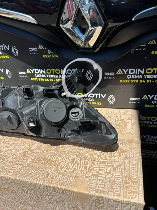 Renault Captur 1 Captur 1-I 2013-2020 Sol Far Lambası 260603859R -Renault Mais çıkma parça - Aydın Otomotiv - görsel 2