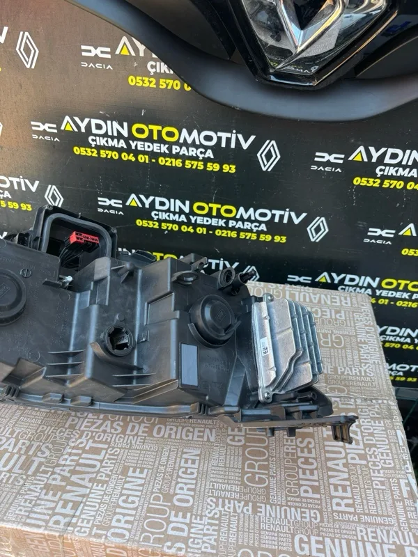 Renault Megane 4 Megane 4-IV 2016-2020 İcon Ön Sol Far Lambası  260605103R - 260604423R - 260602075R -Renault Mais çıkma parça - Aydın Otomotiv - görsel 3