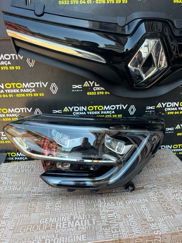 Renault Megane 4 Megane 4-IV 2016-2020 İcon Ön Sol Far Lambası  260605103R - 260604423R - 260602075R -Renault Mais - Aydın Otomotiv