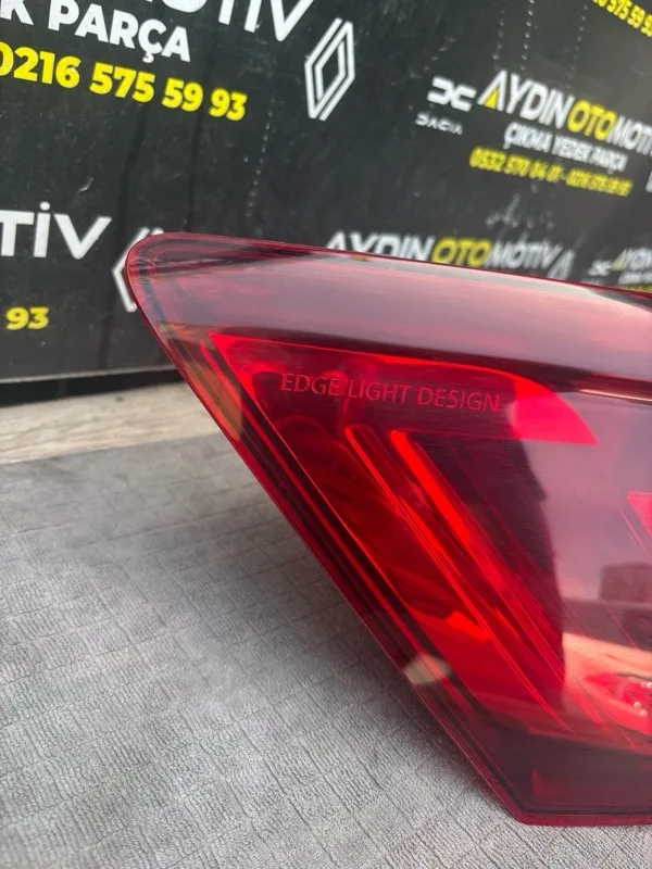 Renault Megane 4 Megane 4-IV 2016-2025 Sedan Sol Dış Stop Lambası Sökme Hatasız 265558986R -Renault Mais çıkma parça - Aydın Otomotiv - görsel 2