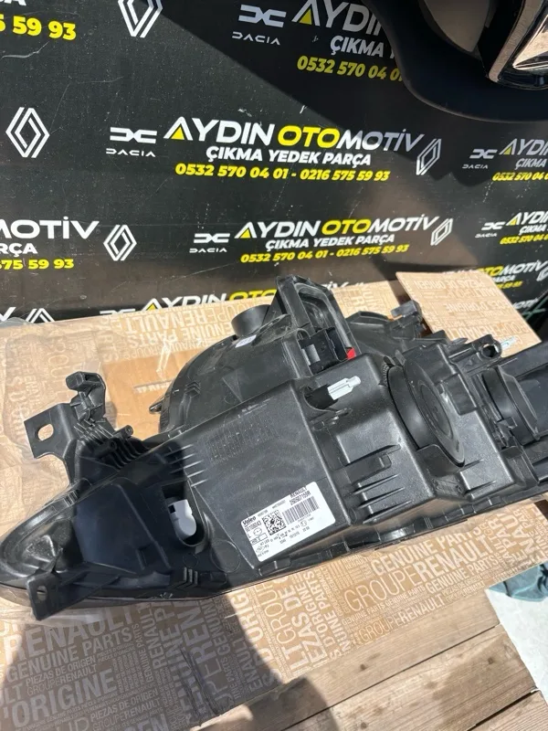 Renault Megane 4 Megane 4-IV 2016-2020 Sol Far Lambası Ledli Touch - Orta Paket 260607159R - 260607505R -Renault Mais çıkma parça - Aydın Otomotiv - görsel 3