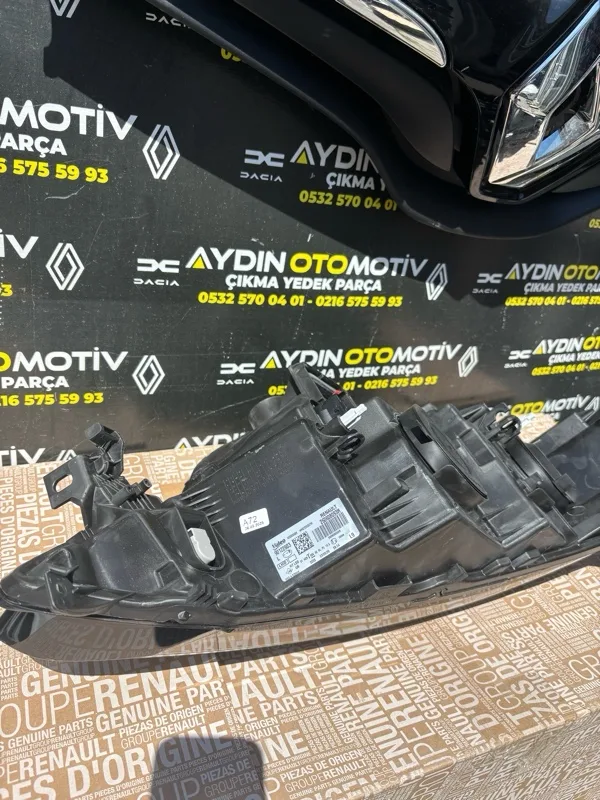Renault Megane 4 Megane 4-IV 2016-2020 Sol Far Lambası Ledli Touch - Orta Paket 260608093R - 260607159R - 260607505R -Renault Mais çıkma parça - Aydın Otomotiv - görsel 3