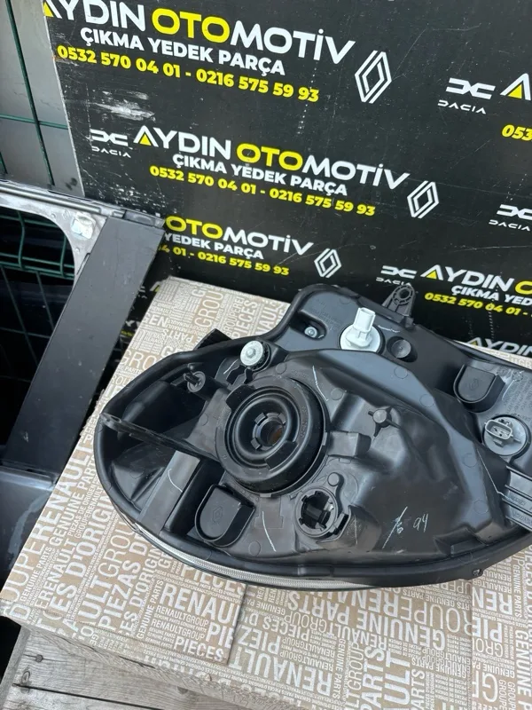 Renault Kangoo 3 Kango 3-III 2008-2012 Sağ Ön Far Lambası 7701068178 -Renault Mais çıkma parça - Aydın Otomotiv - görsel 3