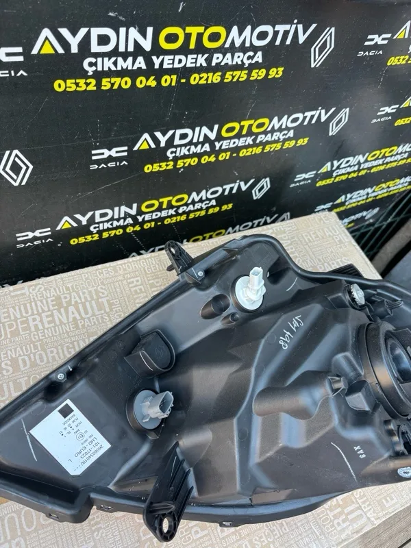 Renault Kangoo 3 Kango 3-III 2008-2012 Sol Ön Far Lambası 7701068181 -Renault Mais çıkma parça - Aydın Otomotiv - görsel 3