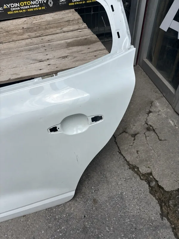 Renault Taliant Taliant 2020-2023 Sol Arka Kapı Beyaz 821014558R -Renault Mais çıkma parça - Aydın Otomotiv - görsel 2